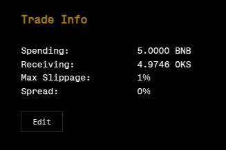 Trade Info